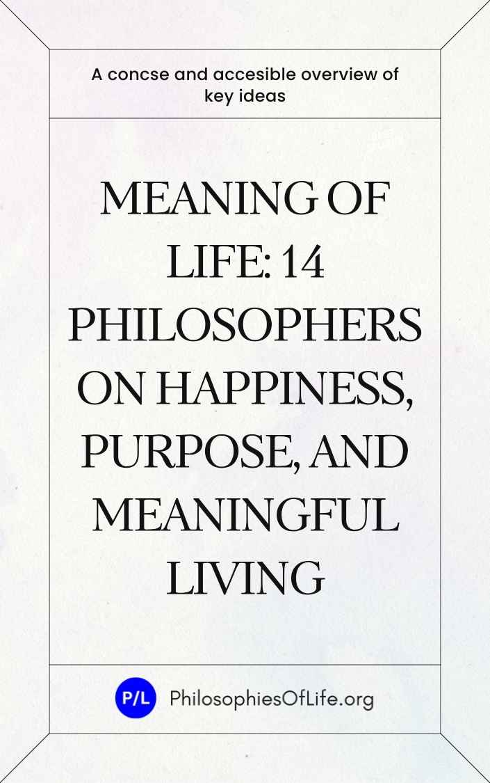 Download free ebooks about the meaning of life, philosophy of life, and current thinkers